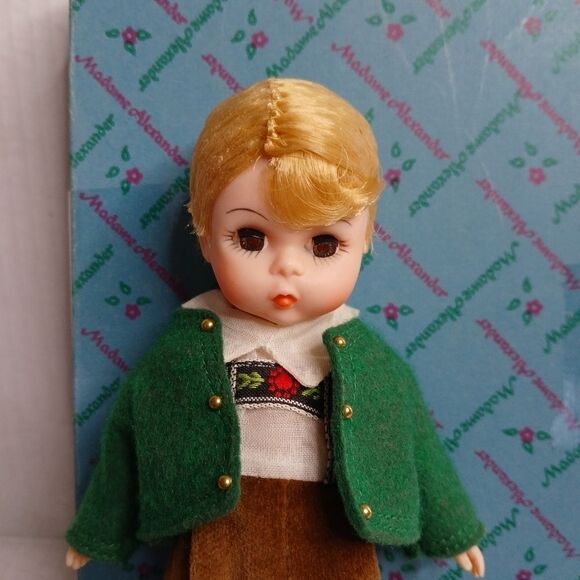 Madame Alexander #599 Austria Boy 8" Doll w/Original Box, Wrist Tag - Picture 2 of 14